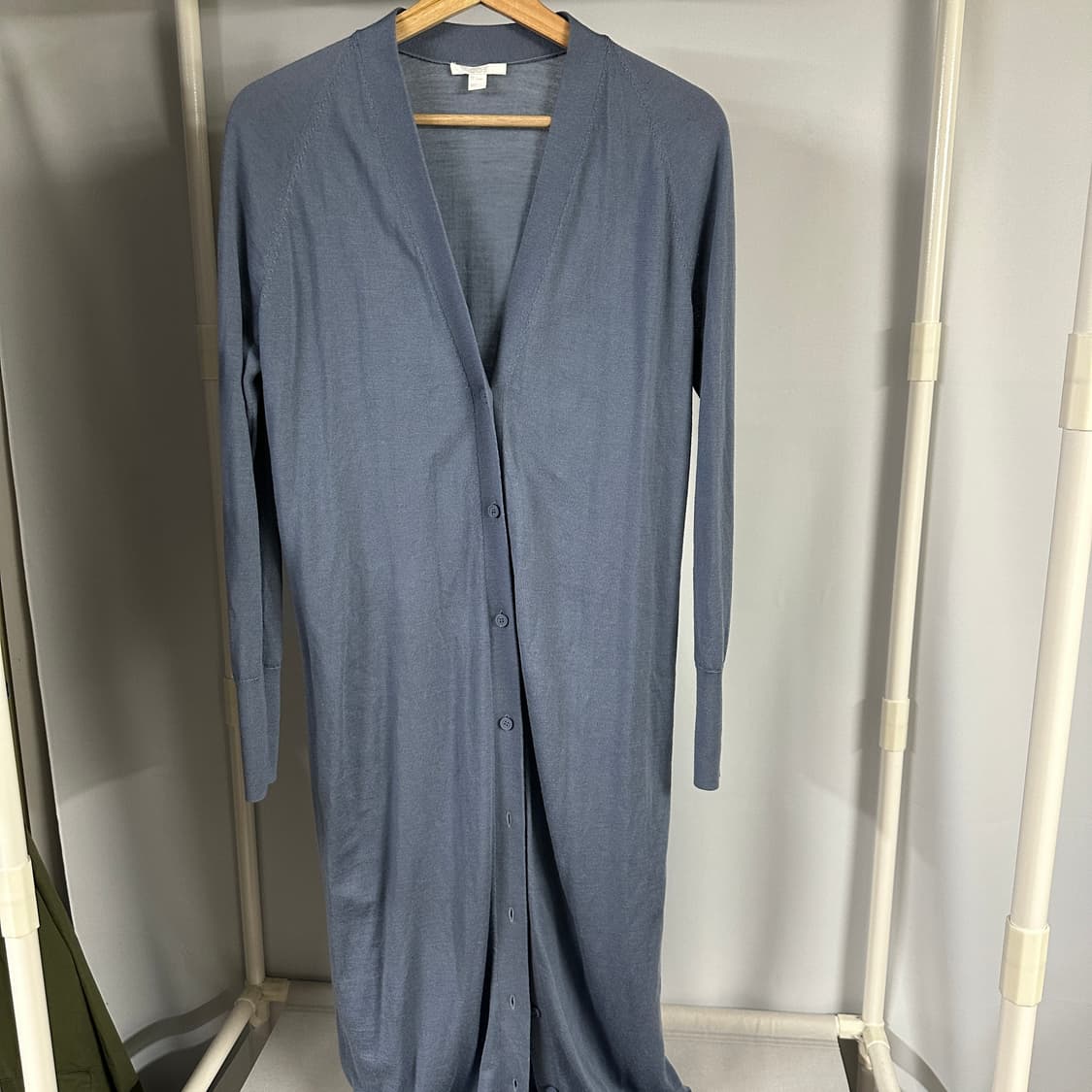 코스 COS 울/실크 혼방 롱 가디건 상품이미지1