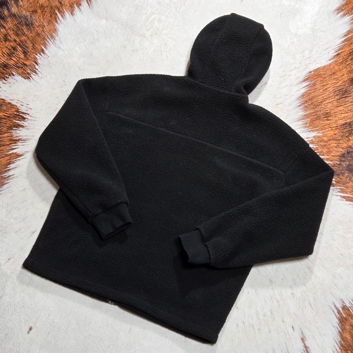 카파 블랙 원포켓 후드 후리스 집업 상품이미지4