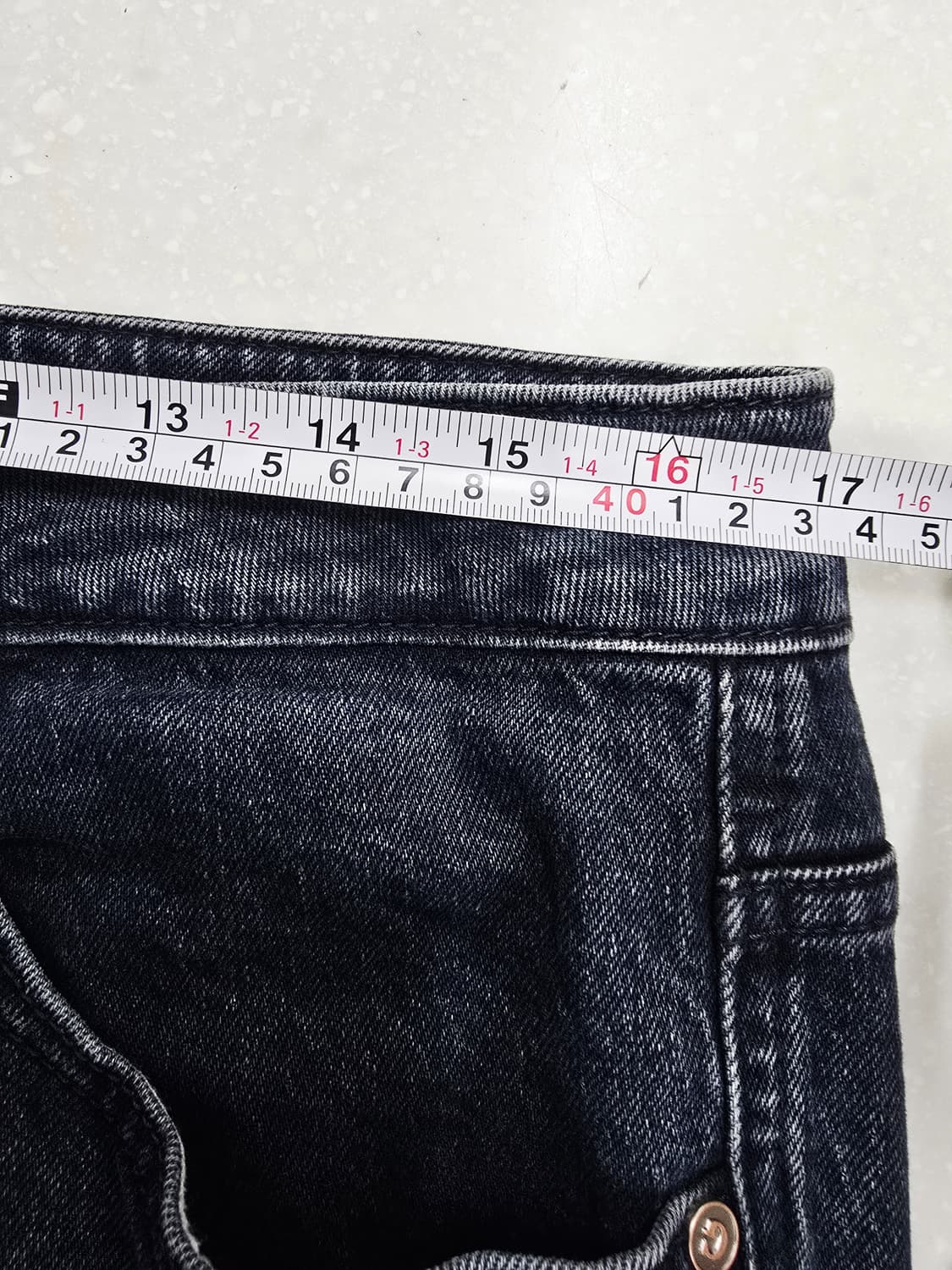 게스 데님 일자 청바지32 상품이미지8