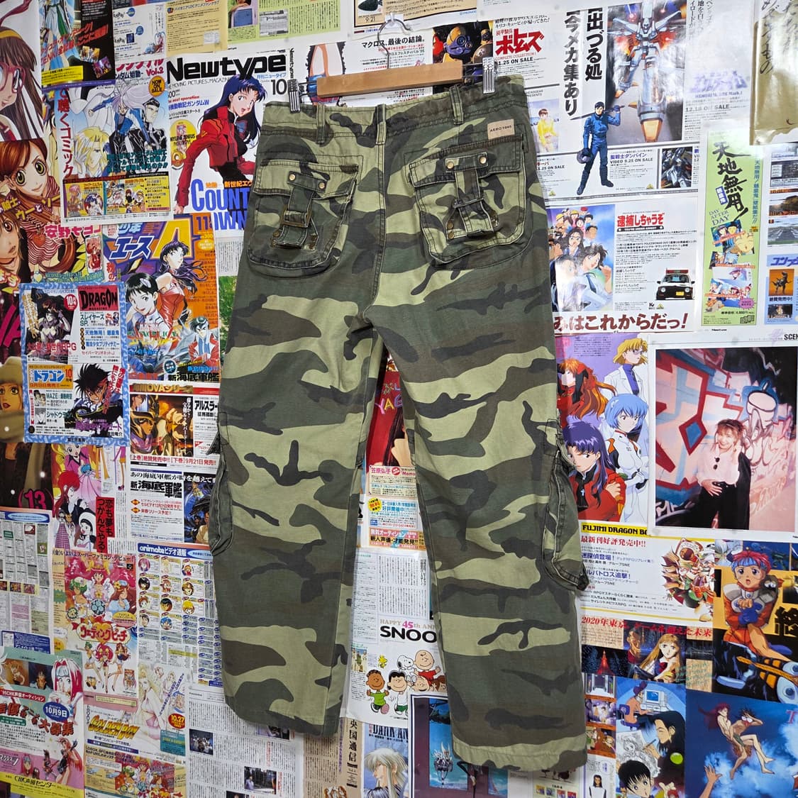 빈티지 카모 멀티포켓 카고 팬츠 상품이미지6