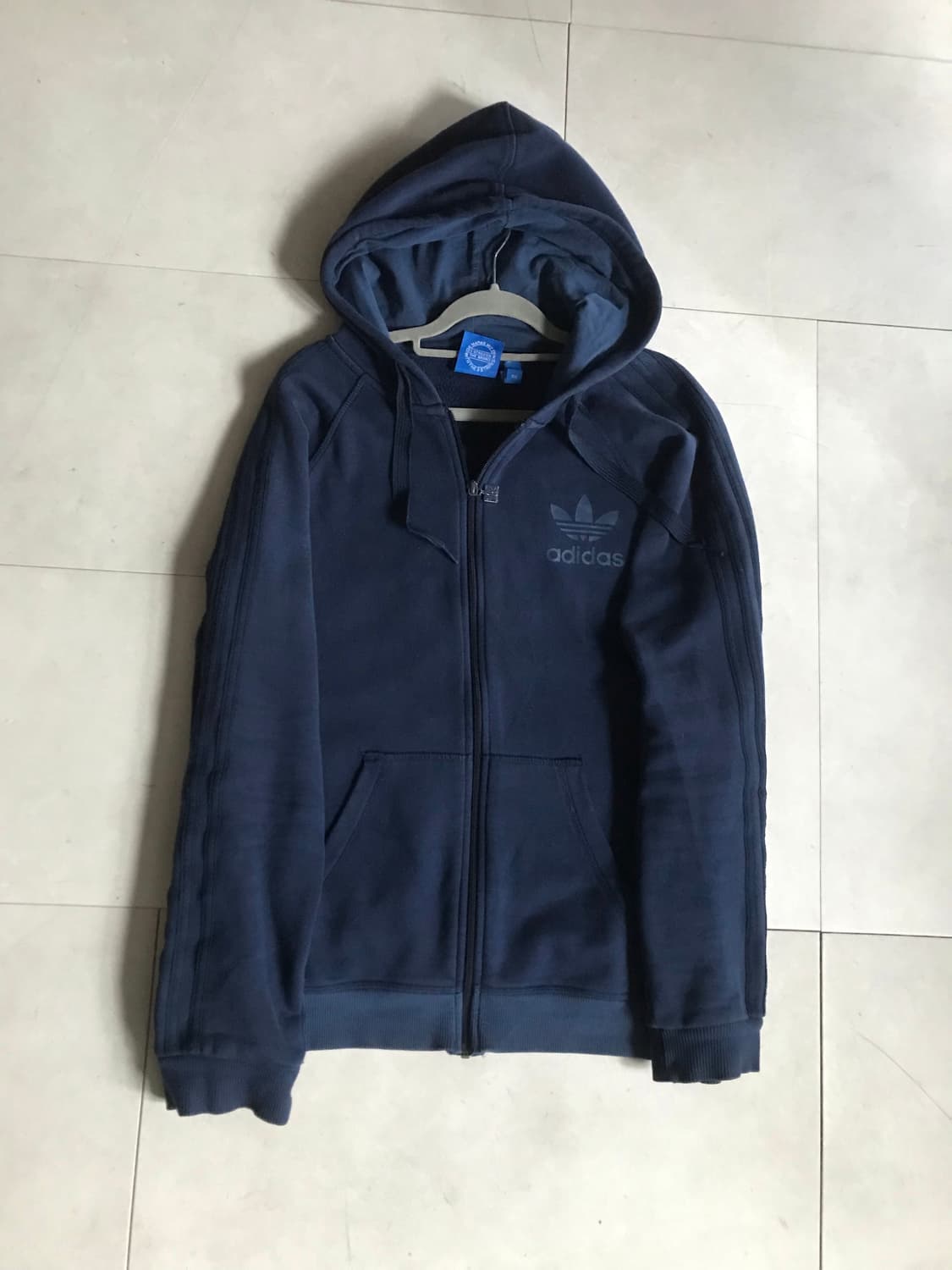아디다스 네이비 파이어버드 후드집업 상품이미지6