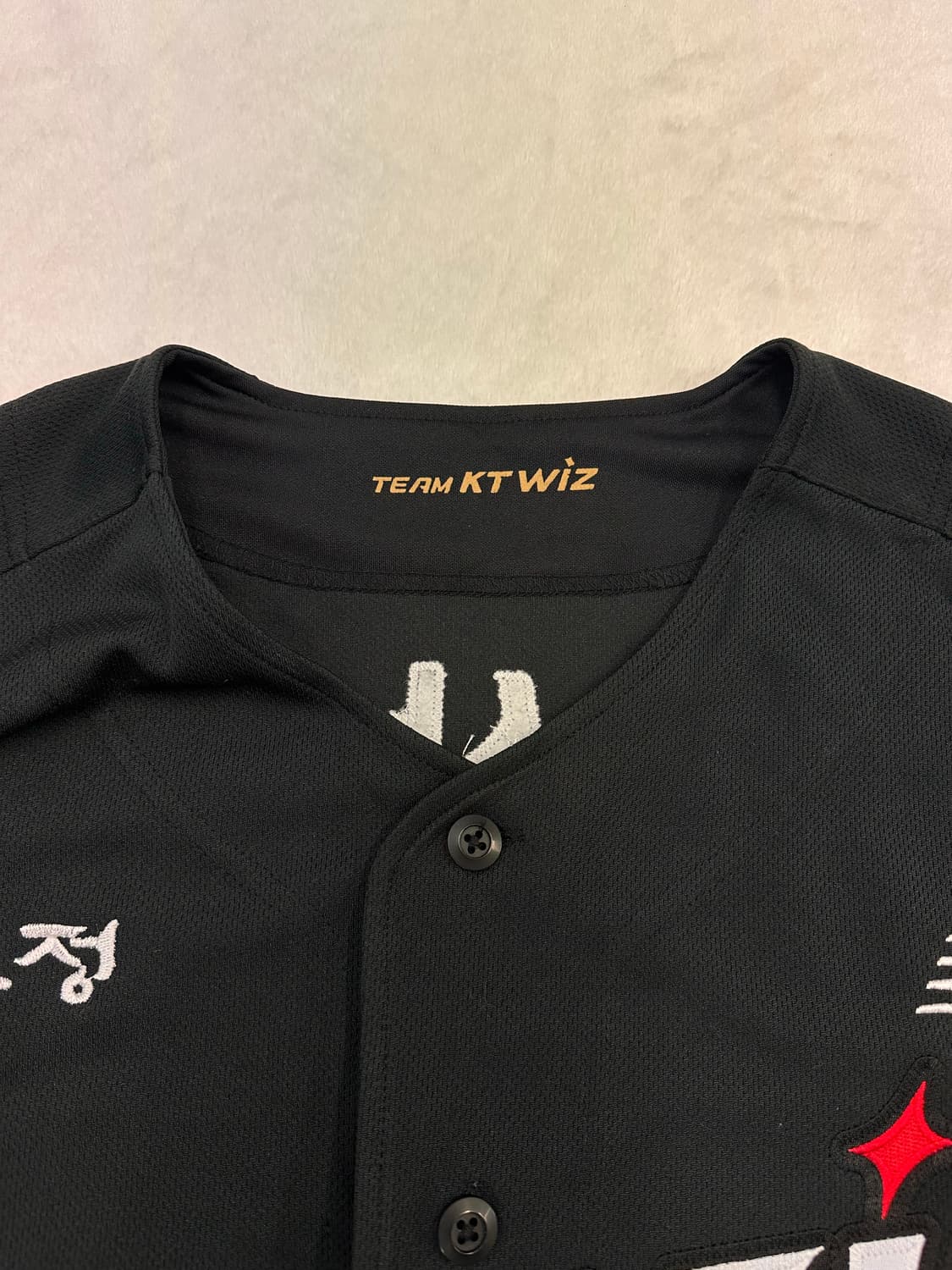 (2XL)프로야구 KT위즈 이상우 마킹 유니폼 상품이미지5