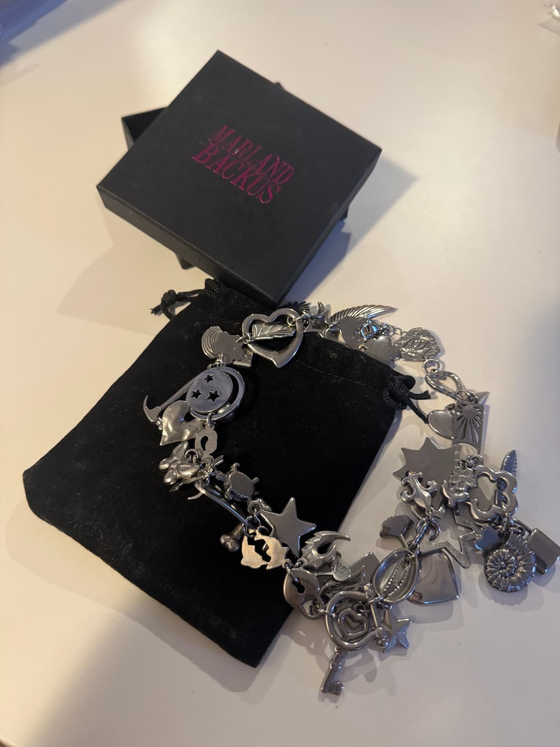 [풀구성] MARLAND BACKUS 실버크롬참네크리스 상품이미지1