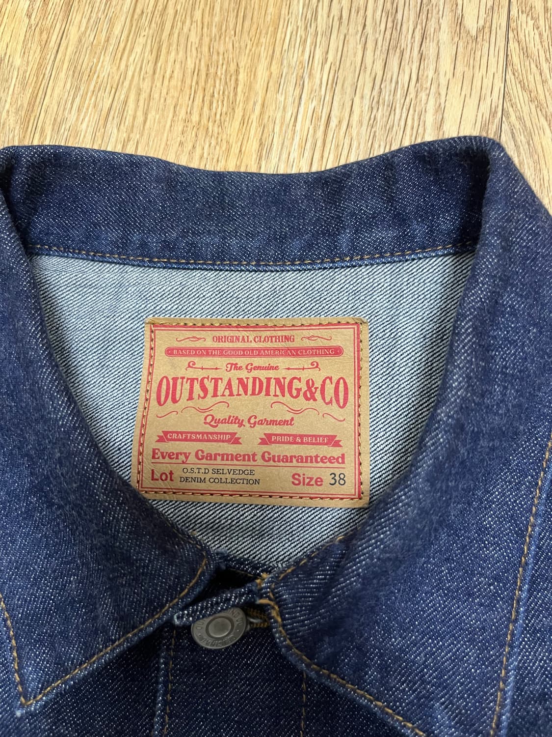 아웃스탠딩 2nd 데님 자켓 상품이미지4