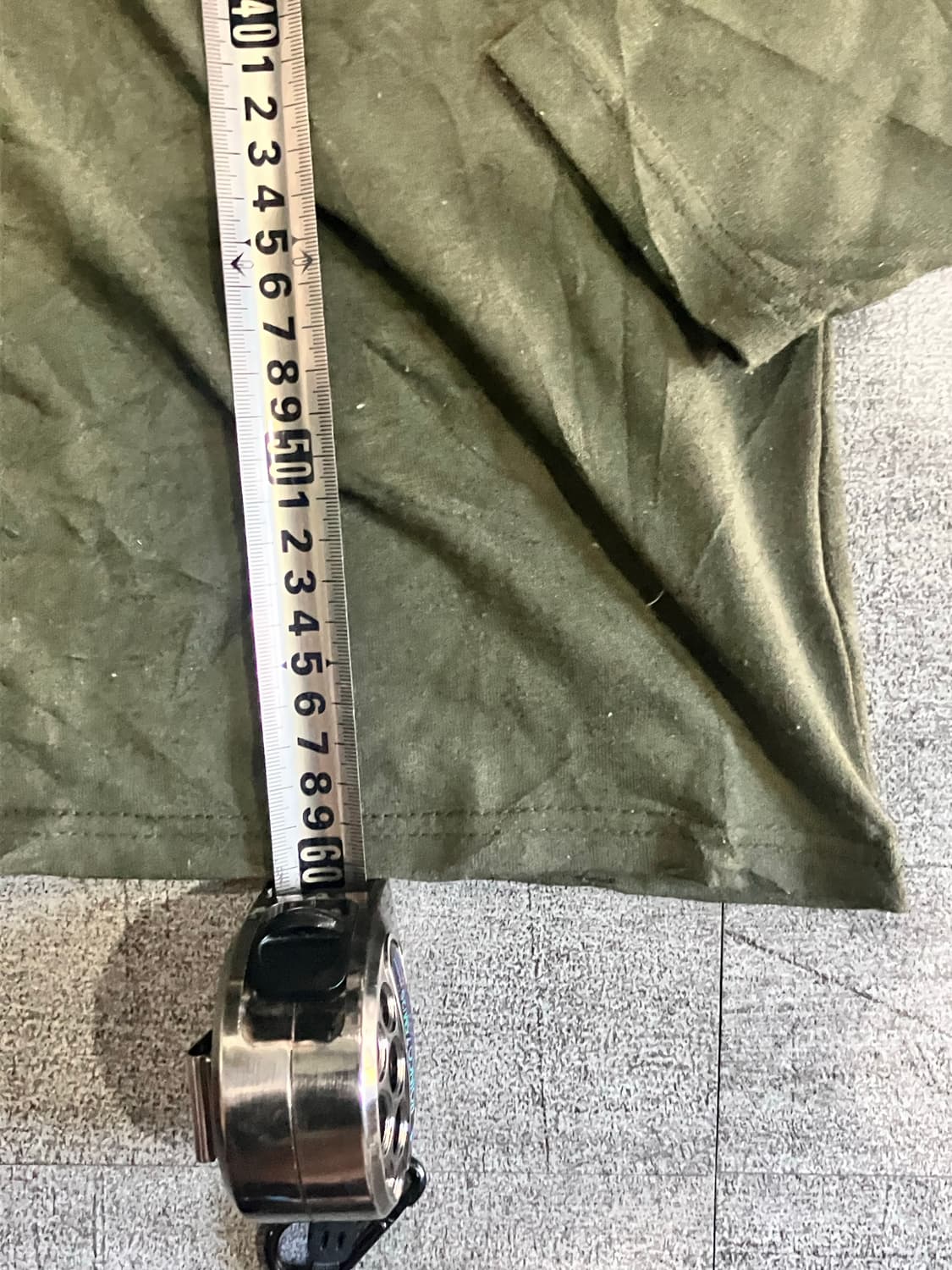 일본빈티지 Piccot 하구미모리걸 달천깔페어리 사선프릴 폴라티셔츠 카키 상품이미지3