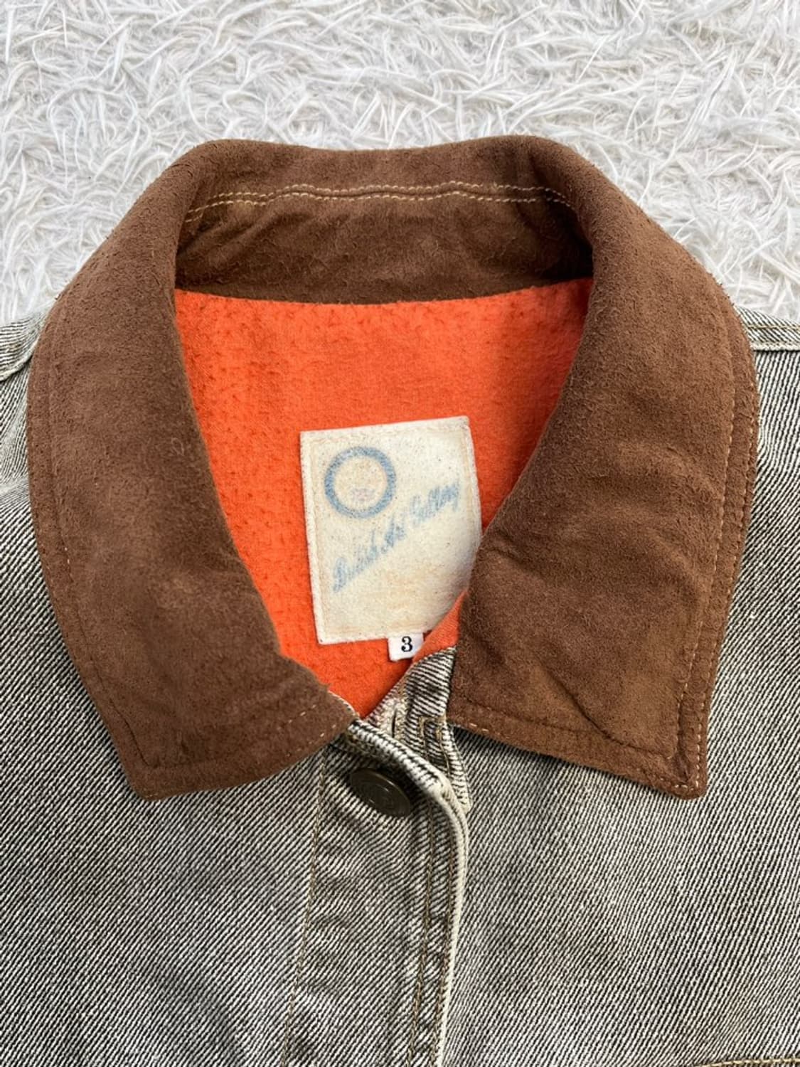 일본빈티지 MAUL RUCK 데님 트러커 자켓/#3541 상품이미지5