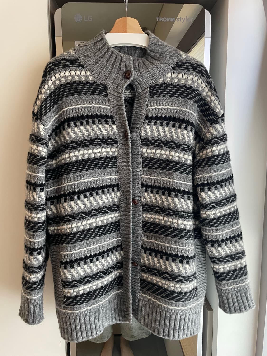 리플레인 니트 가디건 상품이미지2