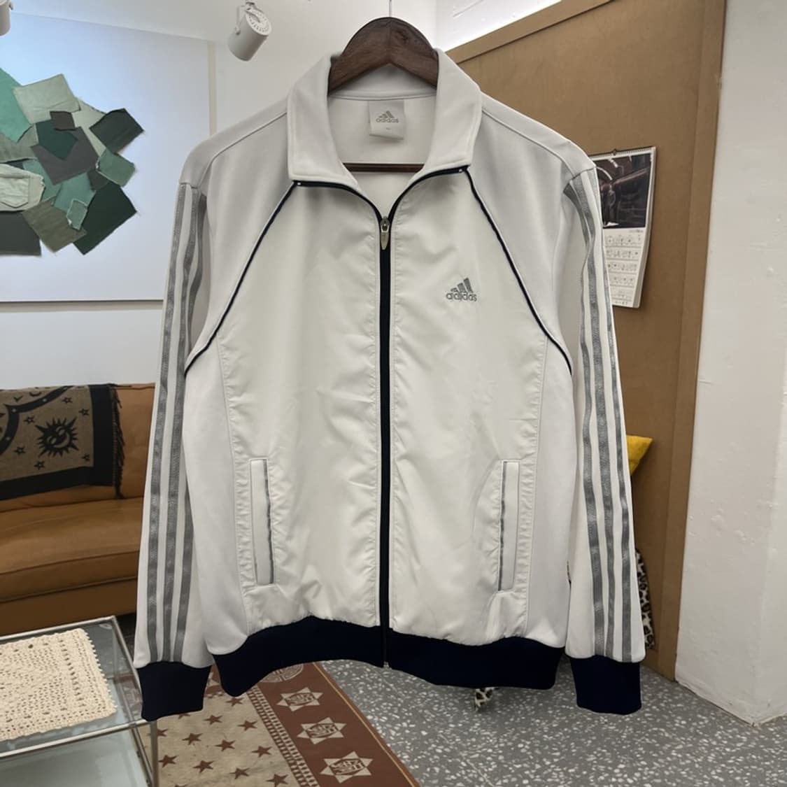 아디다스 키치 글리터 트윙클 삼선 져지 집업 95 C10396 상품이미지3