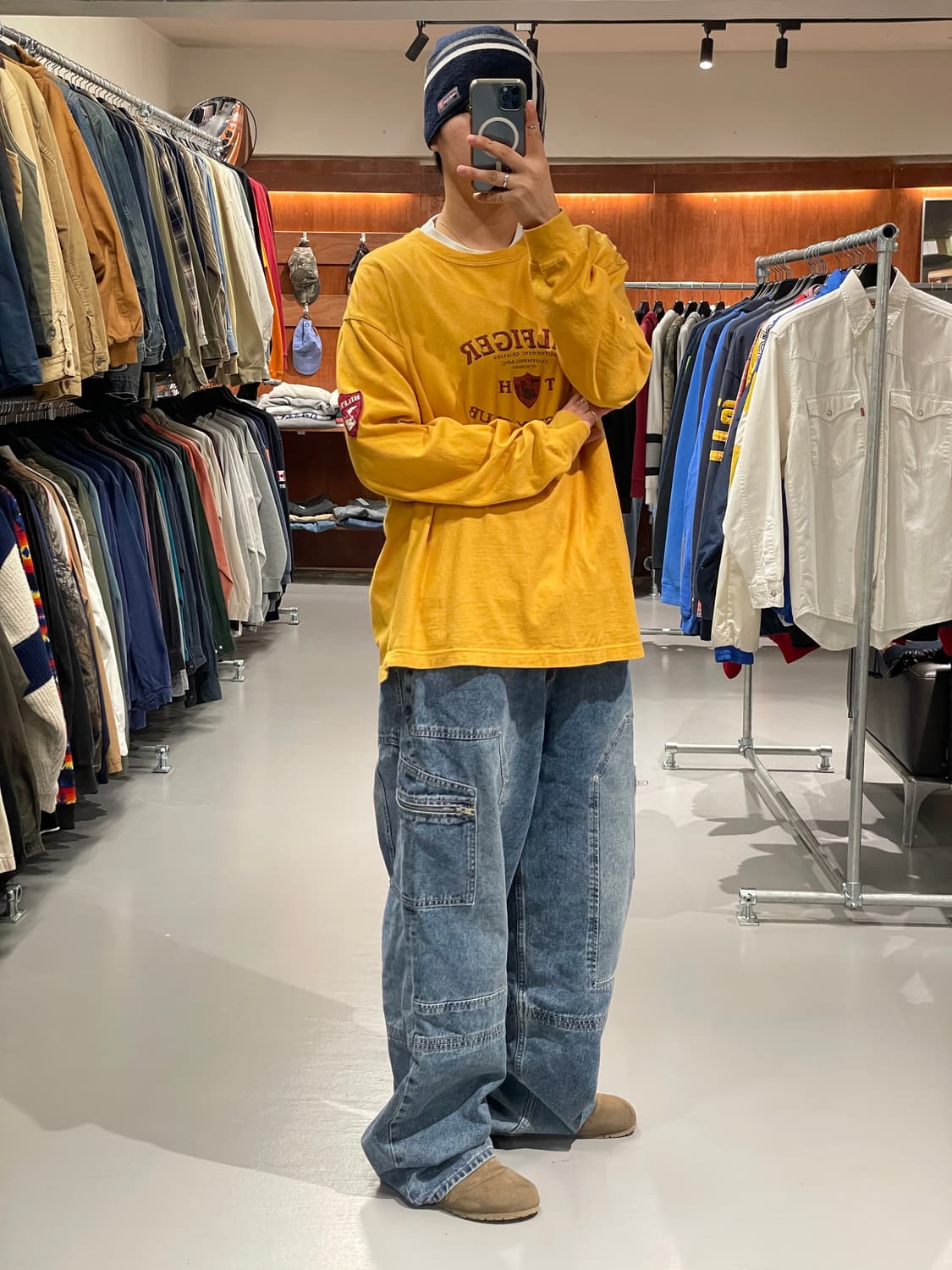 90s 타미힐피거 롱슬리브 티셔츠 상품이미지2