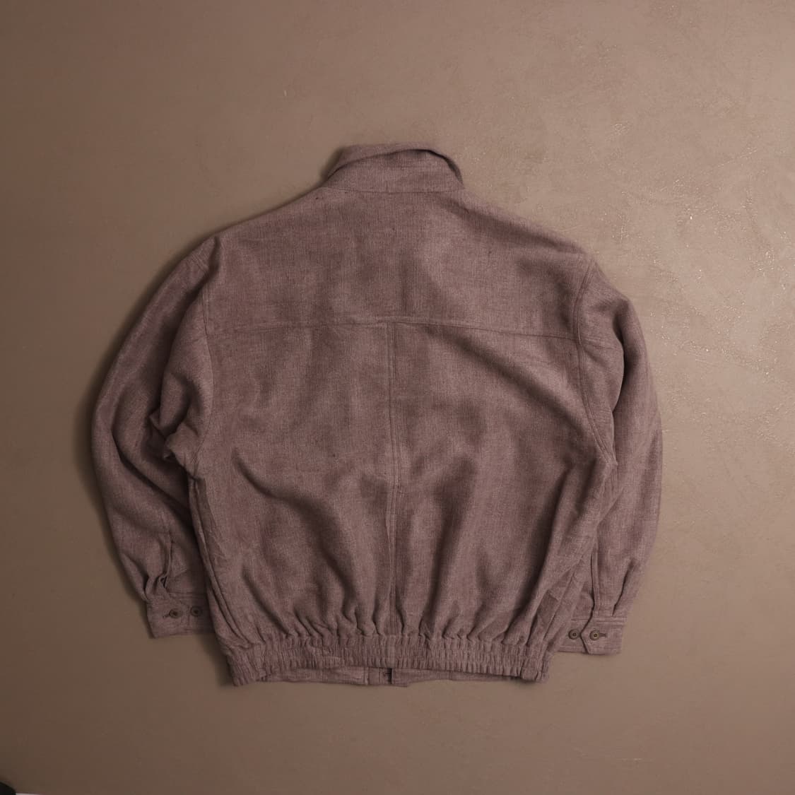 일본빈티지 나일론 봄버 블루종 자켓 A1455 상품이미지7