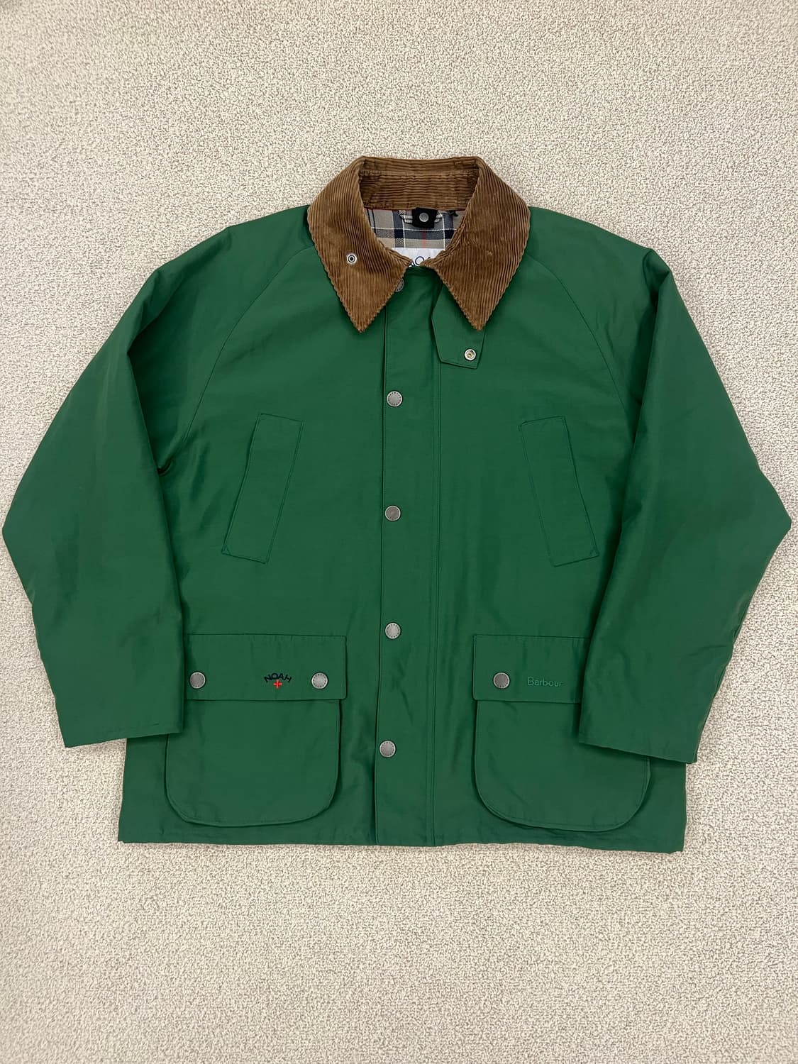 바버 X 노아 콜라보 그린 자켓 상품이미지1