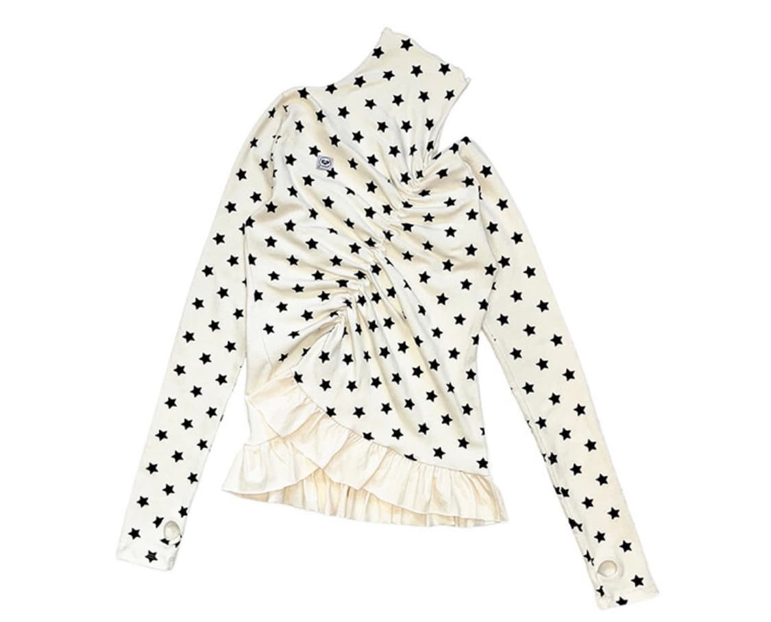 구함) 노피셜노피스 셔링 리버시블 터틀넥탑  상품이미지1