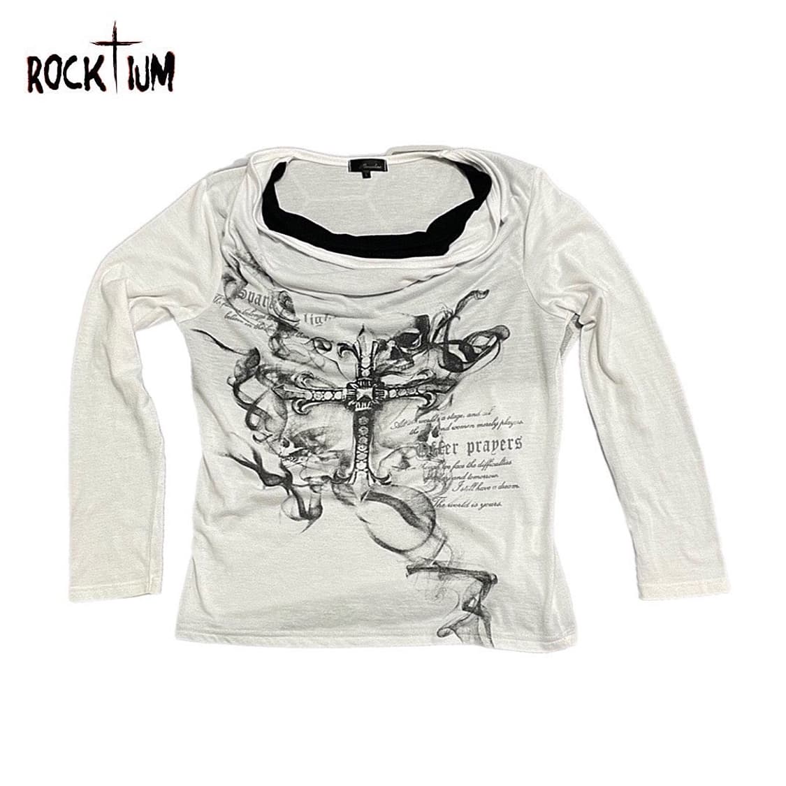 Cross stretched neck sleeves 상품이미지3