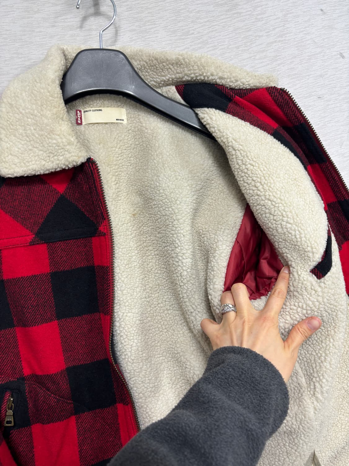 Levi's Sherpa Tricker Jacket _95size 상품이미지5