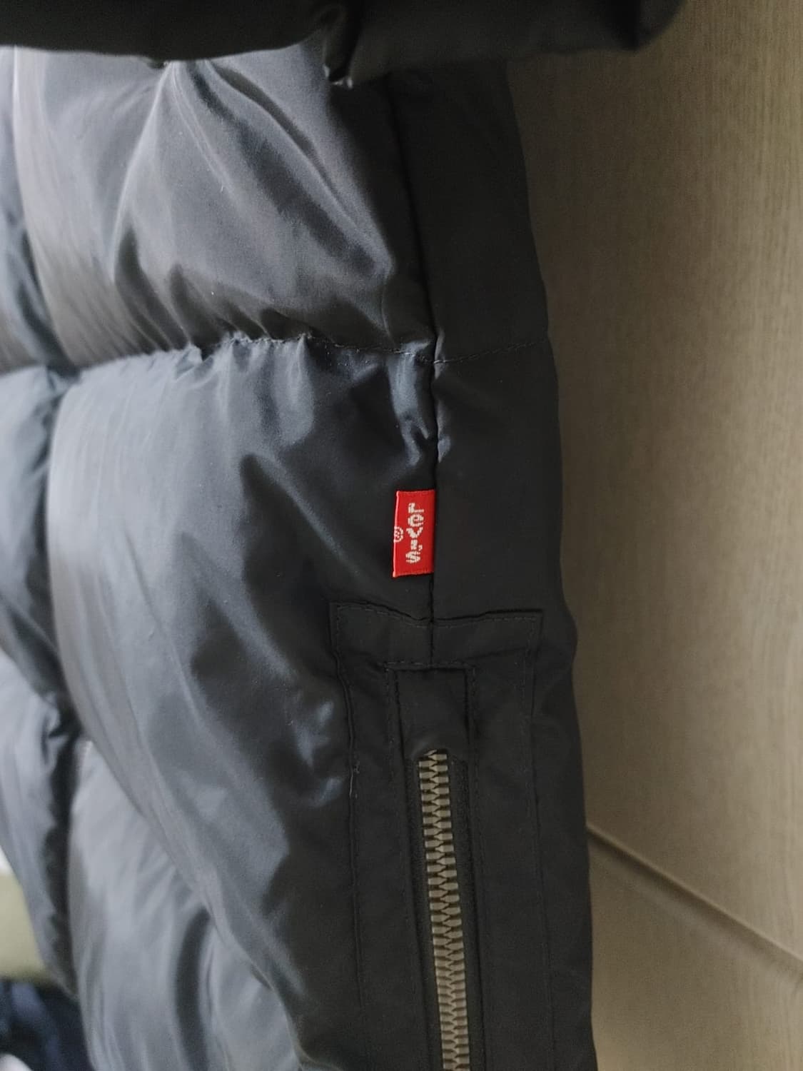 리바이스 키즈 롱패딩 블랙 L 상품이미지8