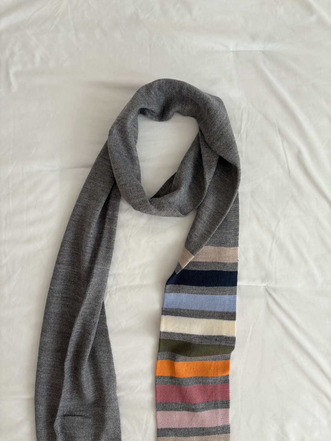 color block muffler 컬러블록 목도리 상품이미지2