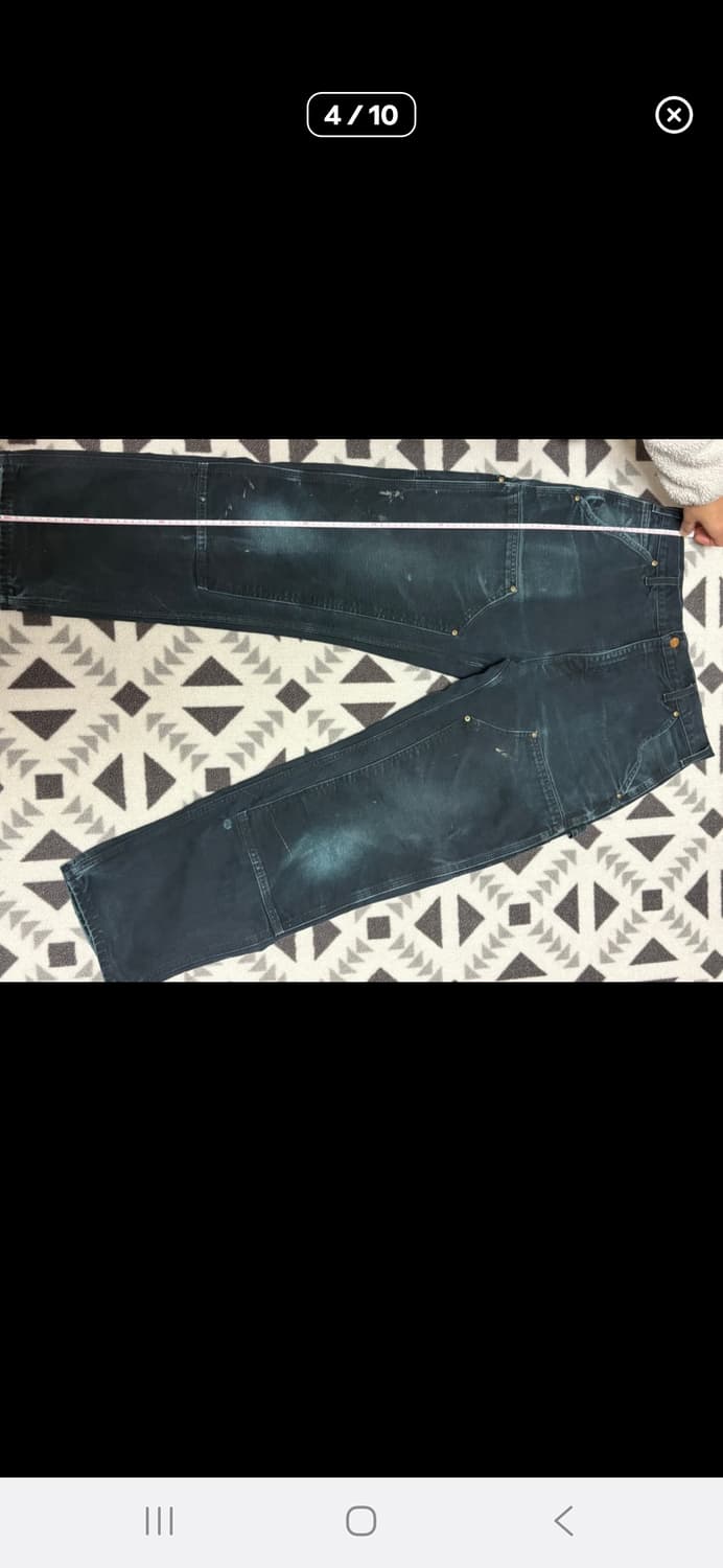 칼하트 빈티지 더블니 워크팬츠 30×32 상품이미지3