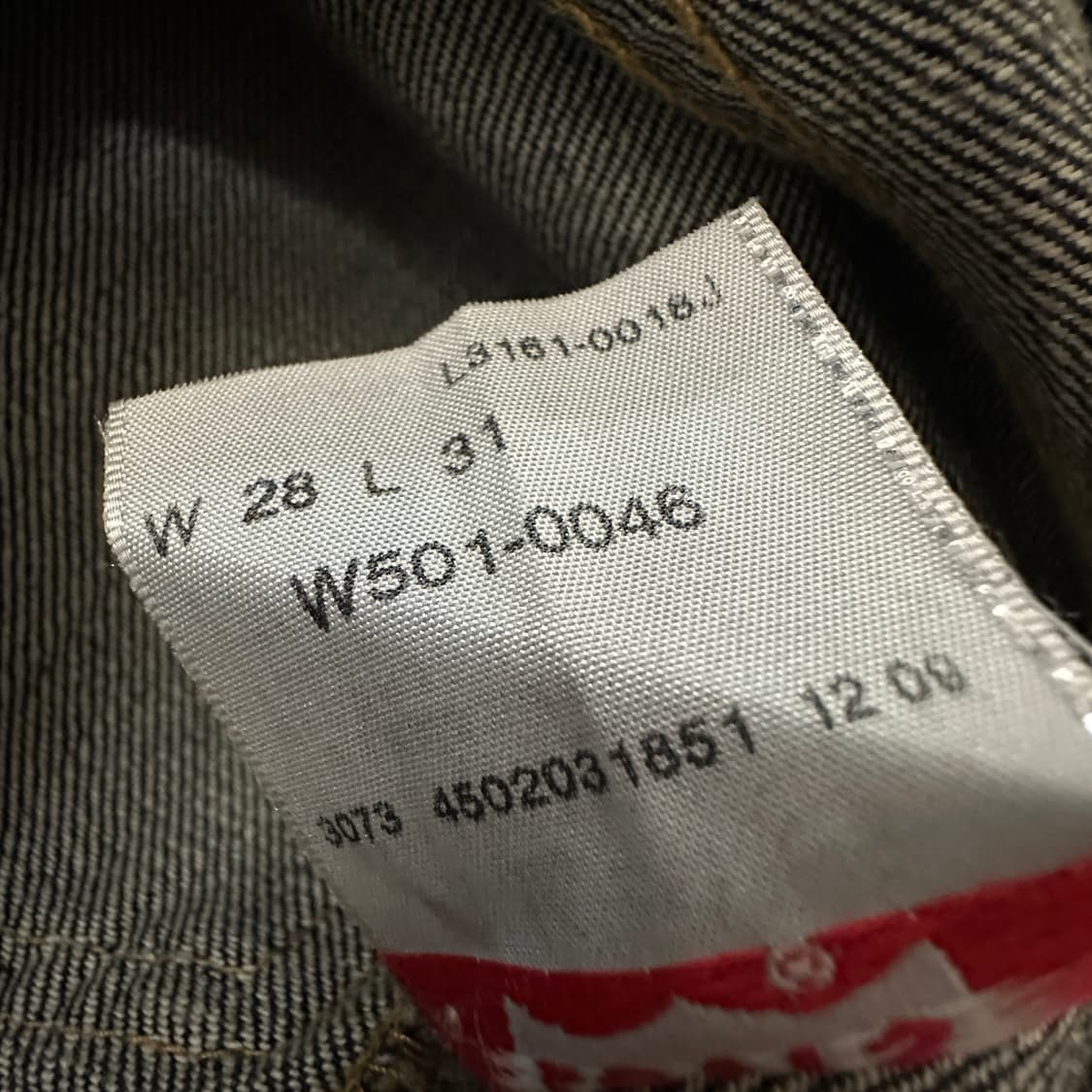 LEVI'S 501 vintage denim pants 상품이미지4