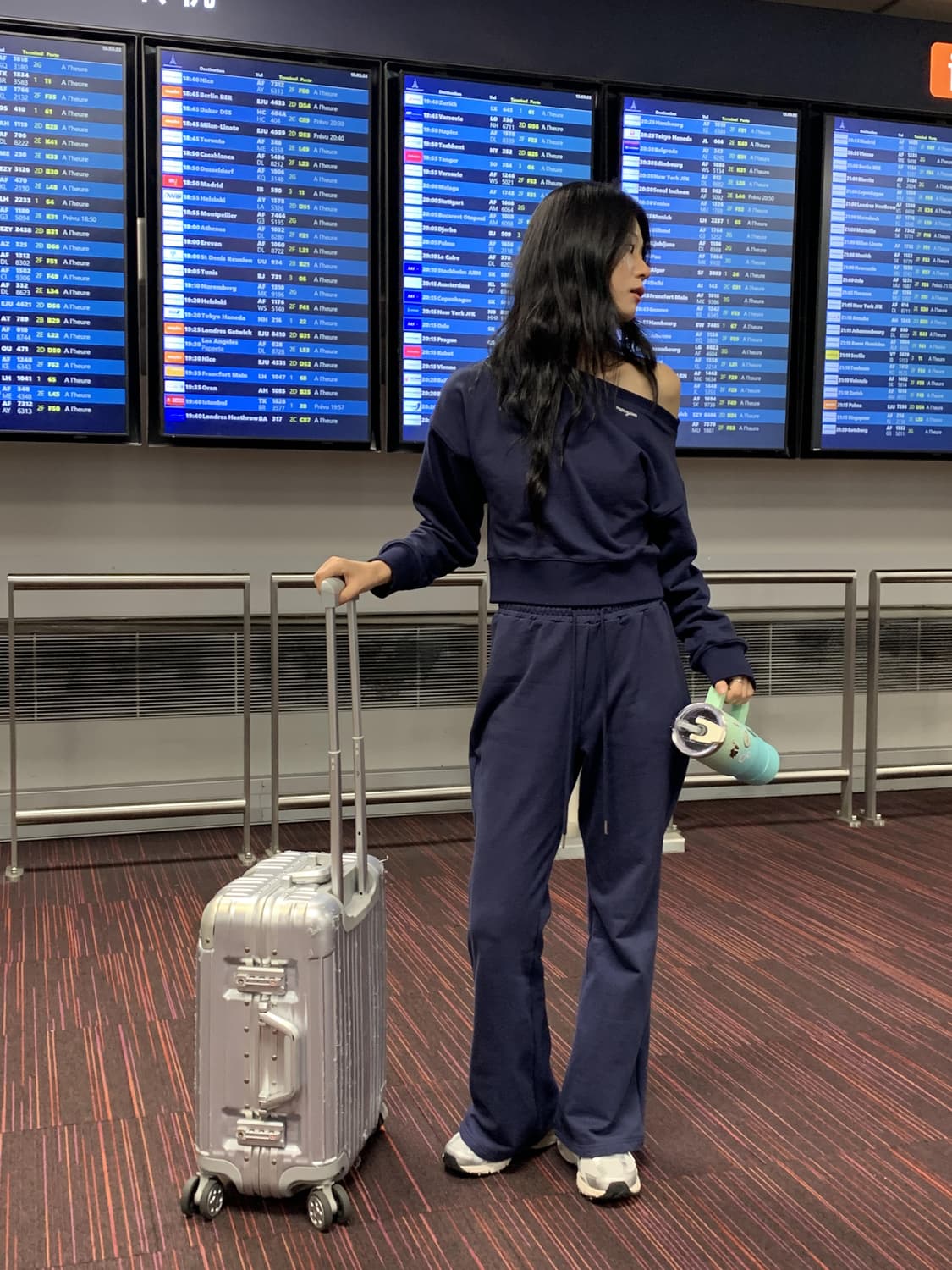 메리온 위즐 트레이닝 세트, 네이비 M 상품이미지2