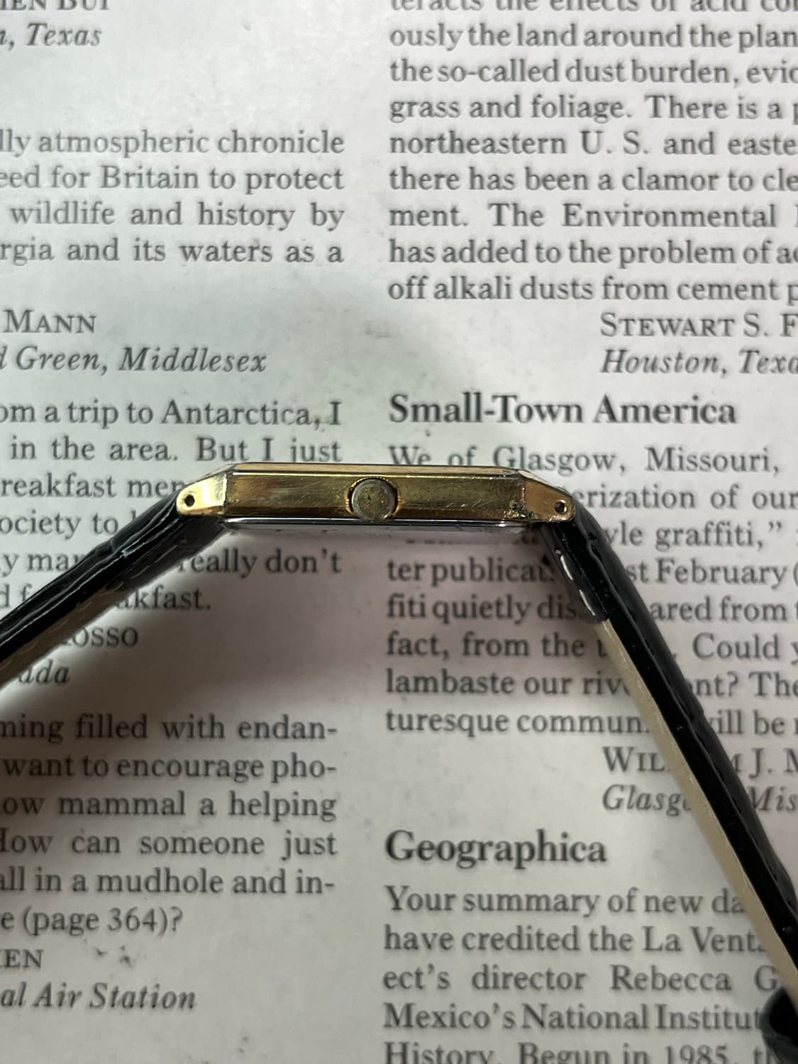 Vintage 1989 SEIKO Tank Quartz 상품이미지5