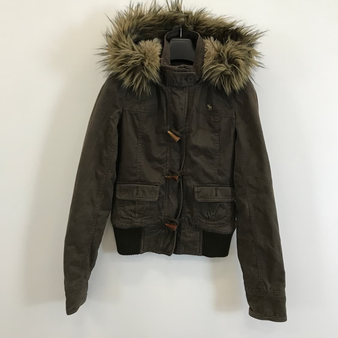 아베크롬비 Y2K 울프죠 퍼 봄버자켓 [여성55] 상품이미지1