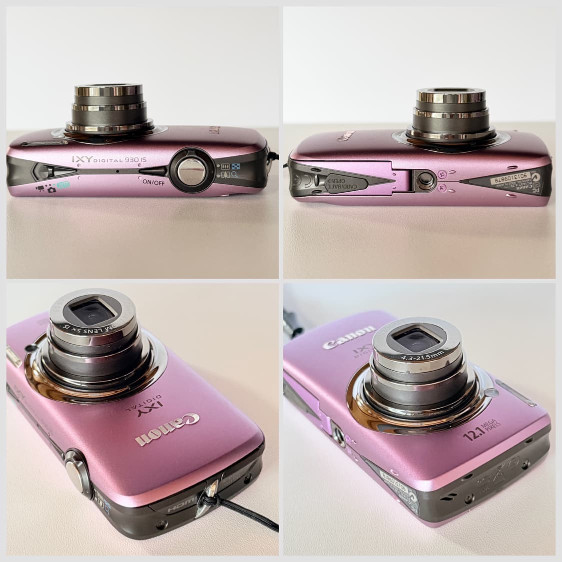 💜미품 레어 컬러💜 캐논 ixy930 /ixus200 익서스200 상품이미지6