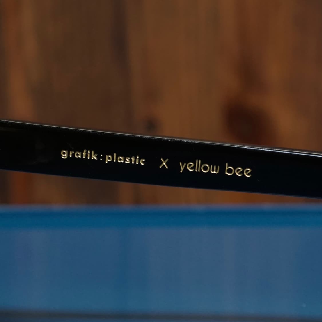 그라픽 플라스틱 X 옐로우비 투톤 안경 상품이미지5