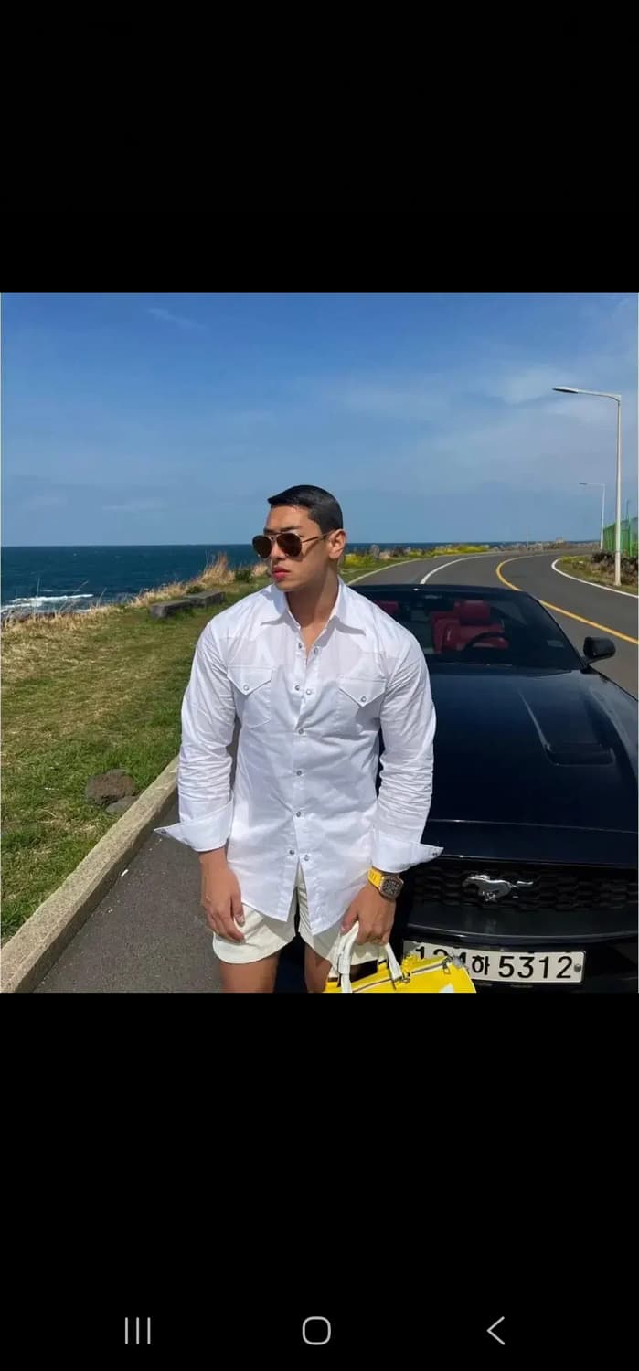 (새제품) 볼란테 헥사곤 웨스턴 셔츠 2 볼란테셔츠 블랙 상품이미지2