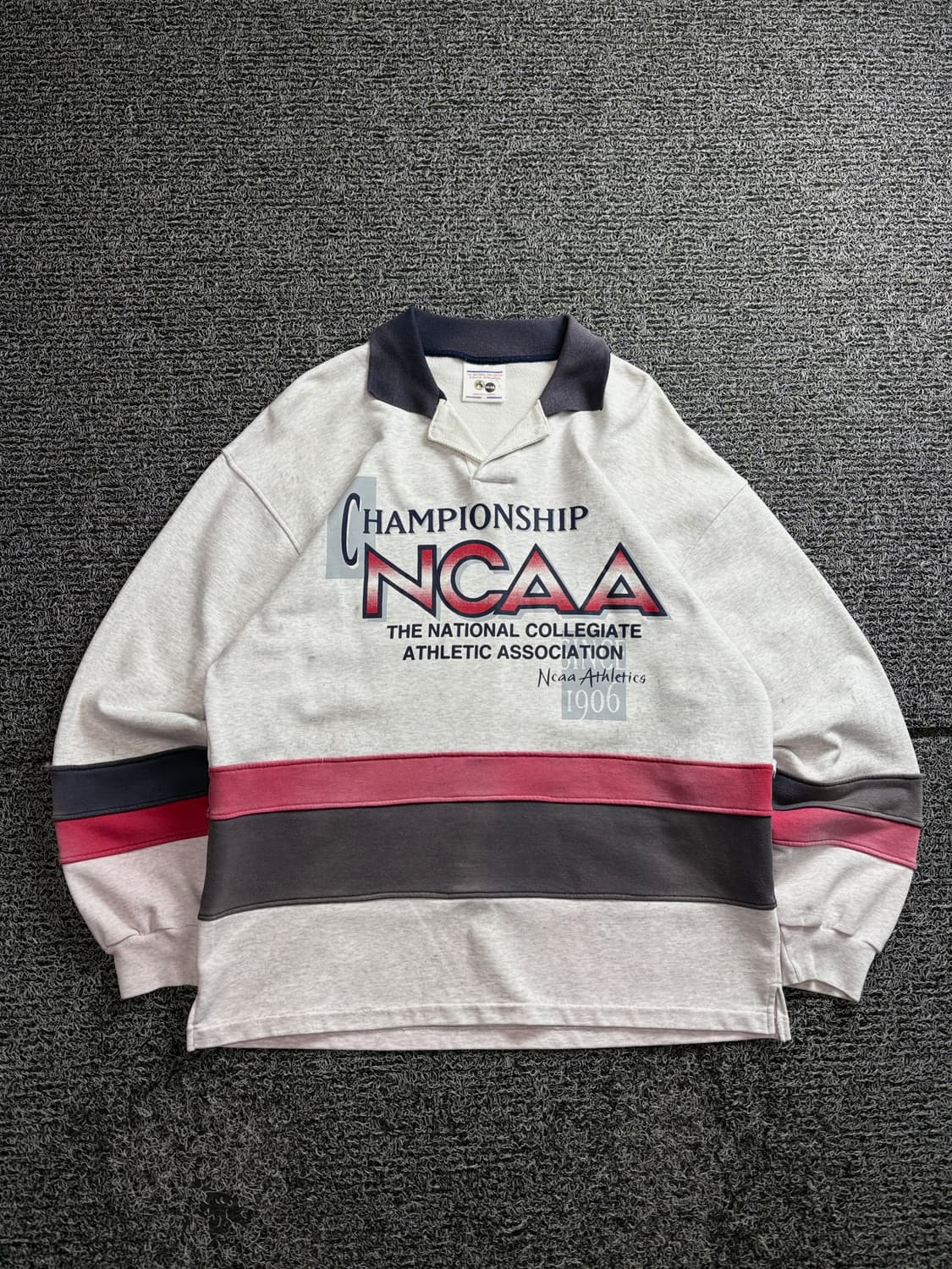 데상트 NCAA USA 오리지날 박시핏 럭비 셔츠 2755 상품이미지2