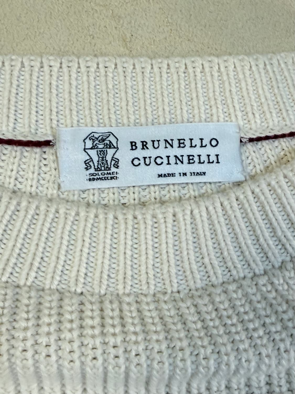 브루넬로 쿠치넬리 코틴니트 50사이즈 상품이미지2