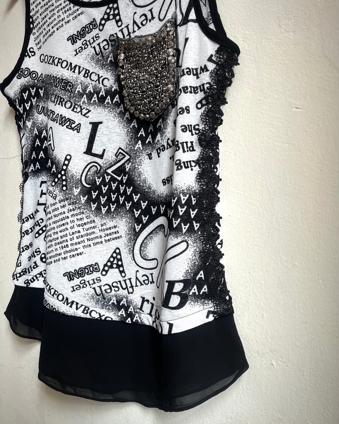 Jpn Vintage Studs Pocket Punk Sleeveless 상품이미지7