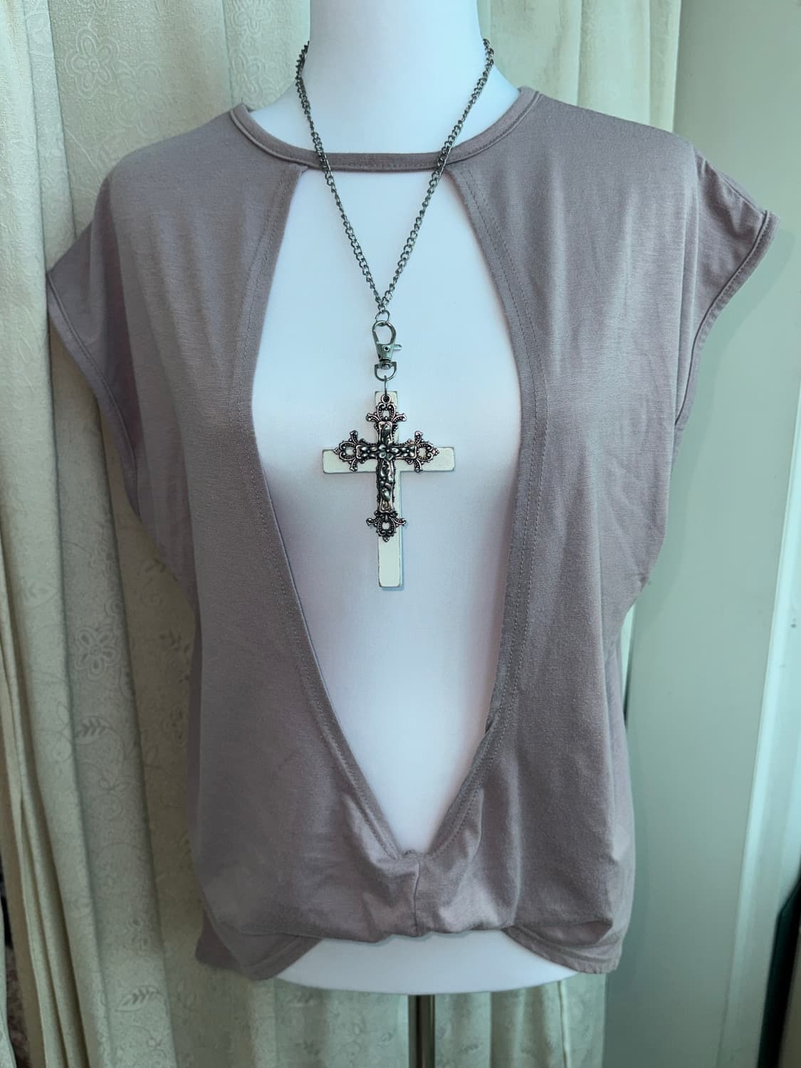 Vintage backless tee 상품이미지3