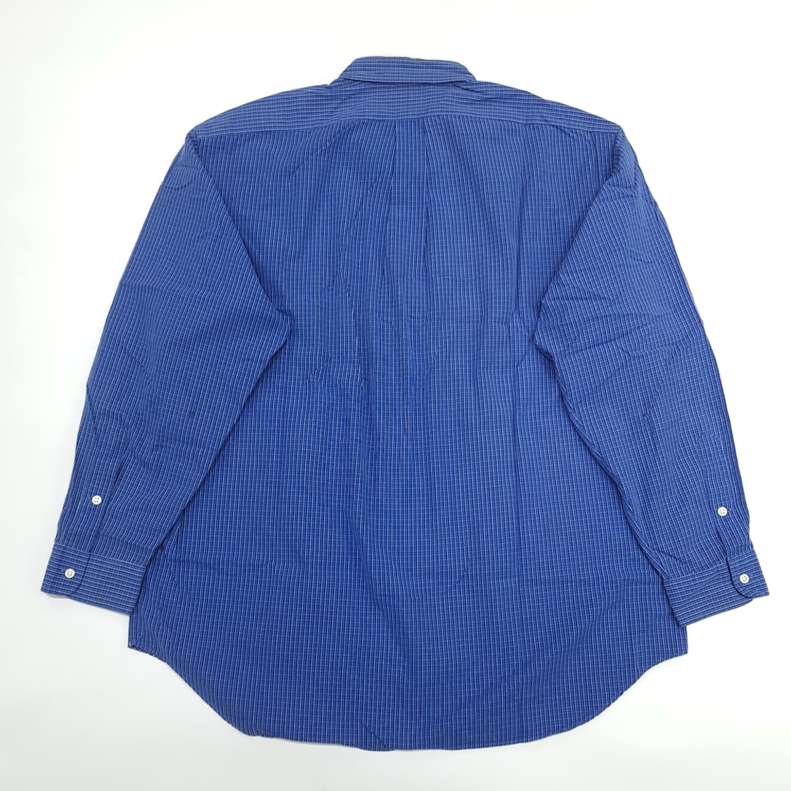 Co832 XL 폴로 랄프로렌 블루네이비 머이크로체크 긴팔 셔츠 남방 상품이미지9