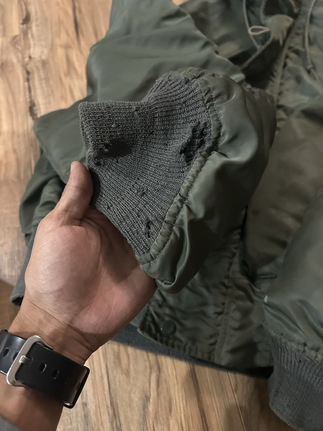 1977s 알파 인더스트리 N-2B 플라이트 자켓 상품이미지6