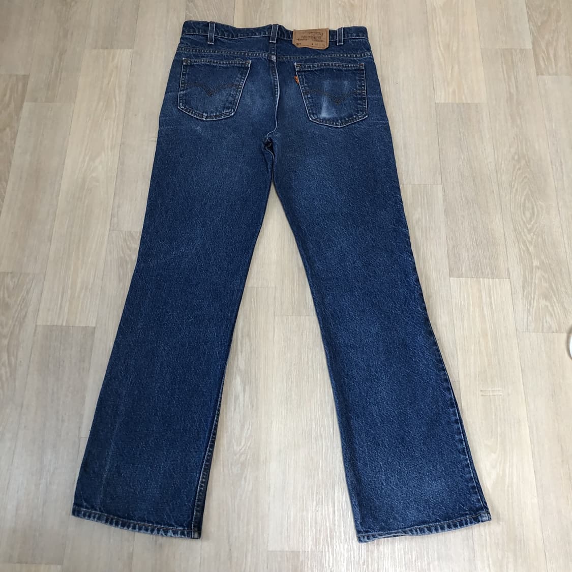 (32) 90's 리바이스 Levi's 517 미국 오렌지탭 부츠컷 데님 상품이미지10
