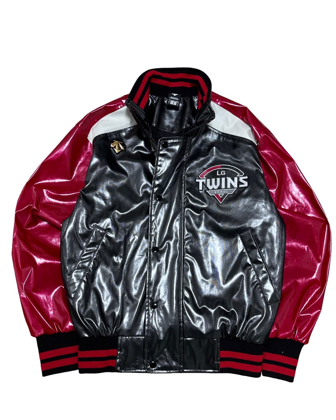데상트 LG트윈스 야구 유광점퍼 상품이미지1