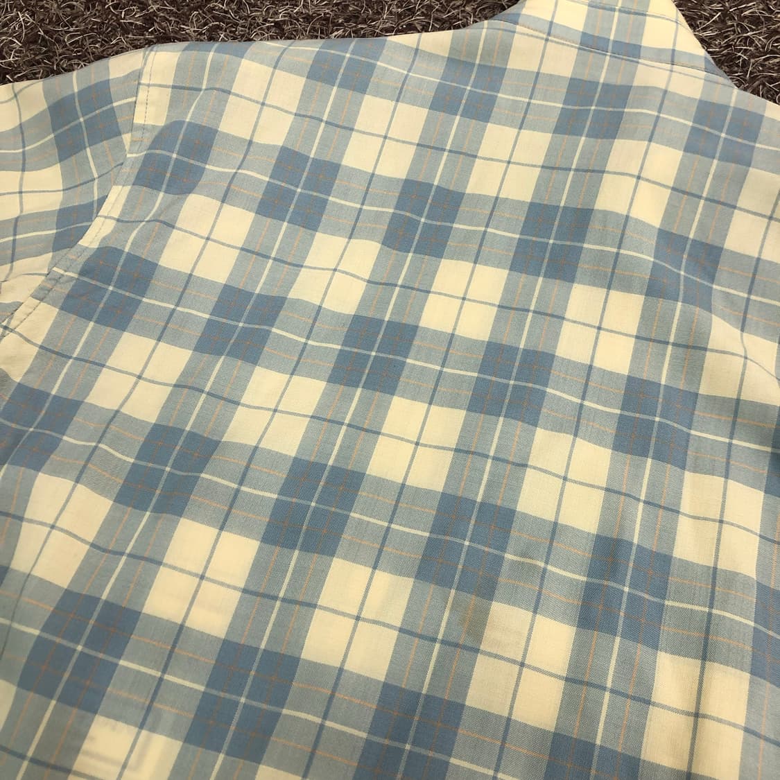 입생로랑 체크 블루종 자켓  상품이미지6