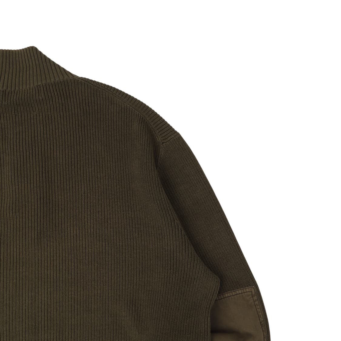 폴로 랄프로렌 카키 army 엘보 패치 버튼넥 니트 상품이미지6