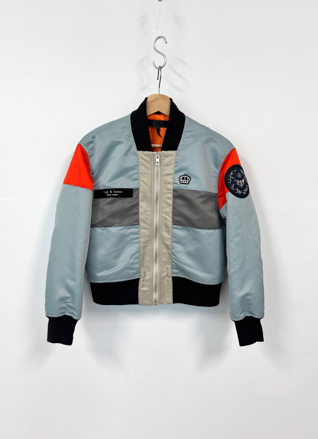 RAG&BONE 랙앤본 라이트 블루 보머 봄버 자켓 XS 상품이미지1