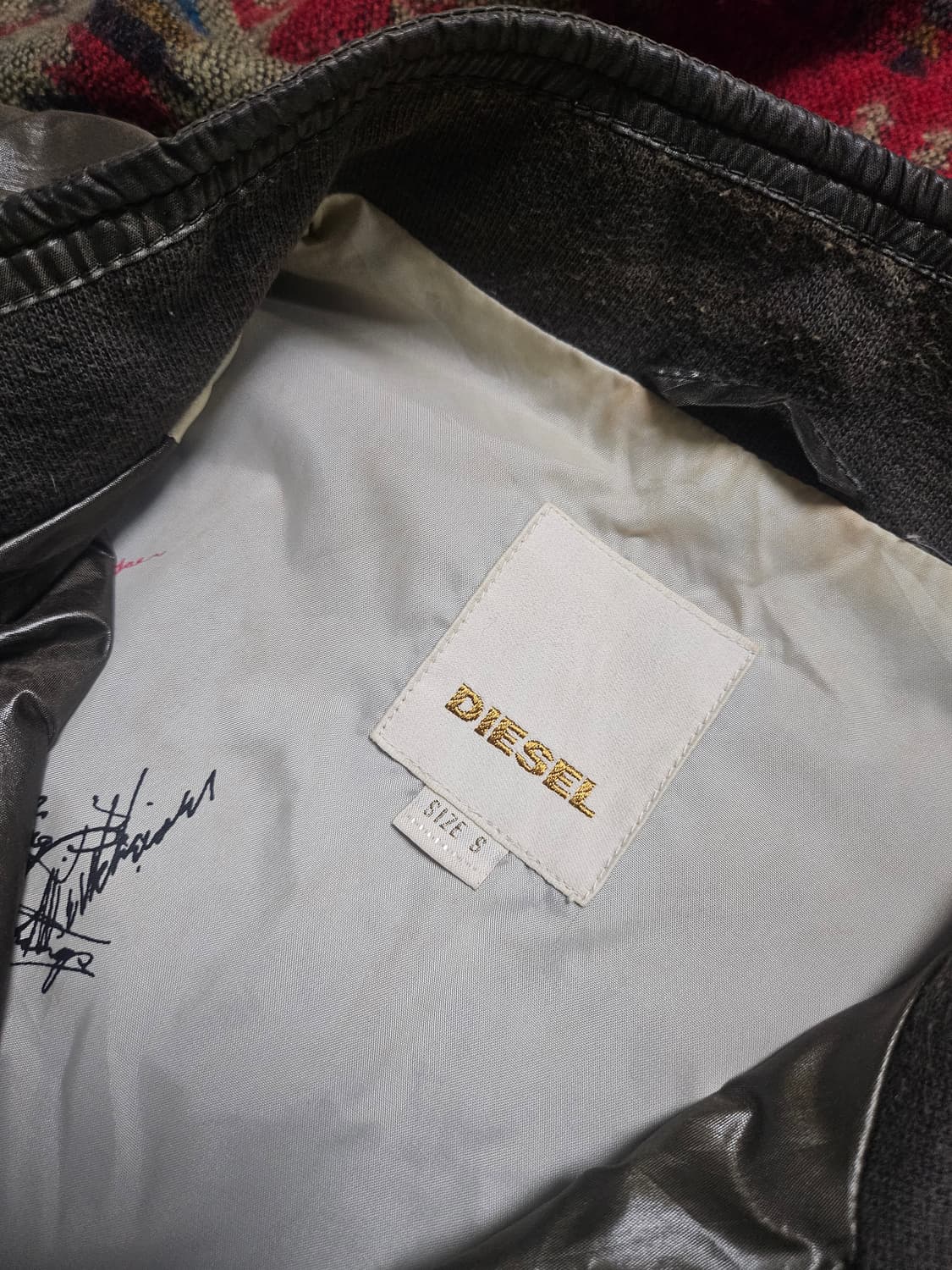 DIESEL 00s enamel nylon jacket 상품이미지4