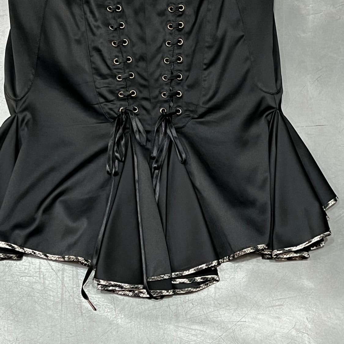  저스트카발리 코르셋 레이스업 스커트 y15209 상품이미지6