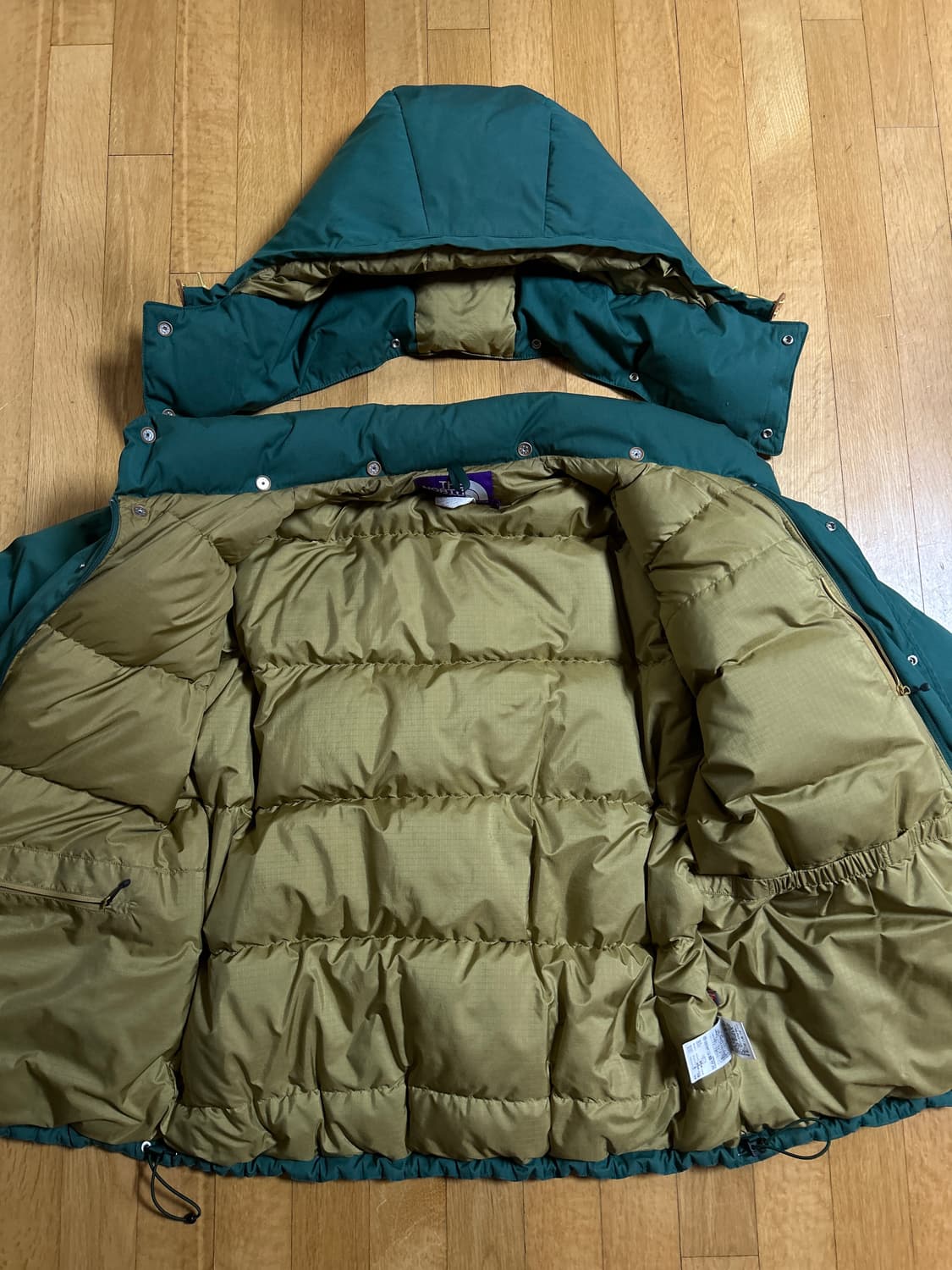 노스페이스 퍼플라벨 시에라푸퍼 65/35 그린 XL 상품이미지6