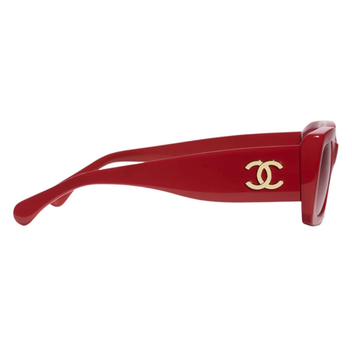 CHANEL 샤넬 선글라스 레드/골드 새상품 (남녀 공용) 상품이미지2