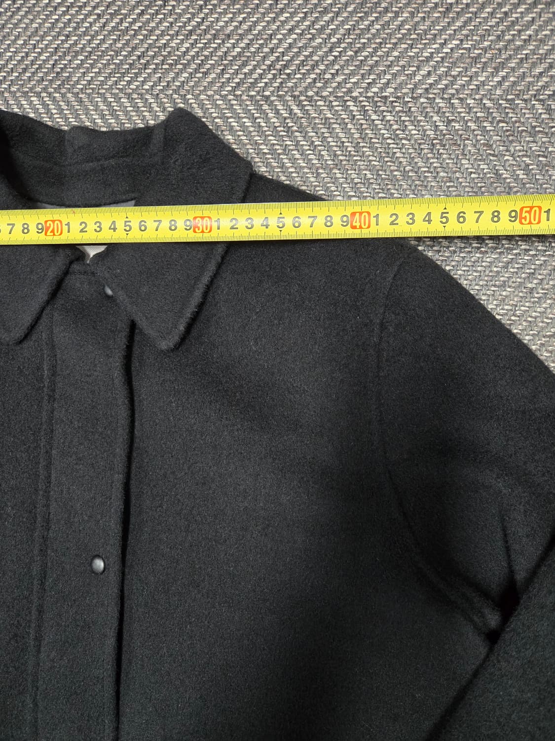 허앤쉬 her&she 크롭자겟 울90% 숏코트 상품이미지6