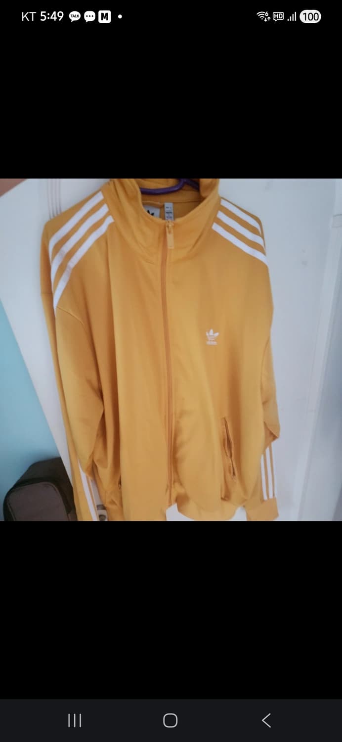 아디다스 노란색 져지 상품이미지1