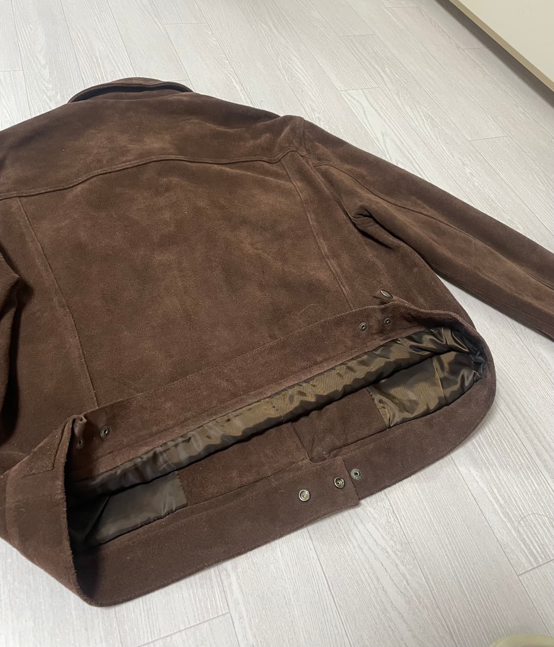 토니웩 스웨이드 트러커 자켓 L 상품이미지5