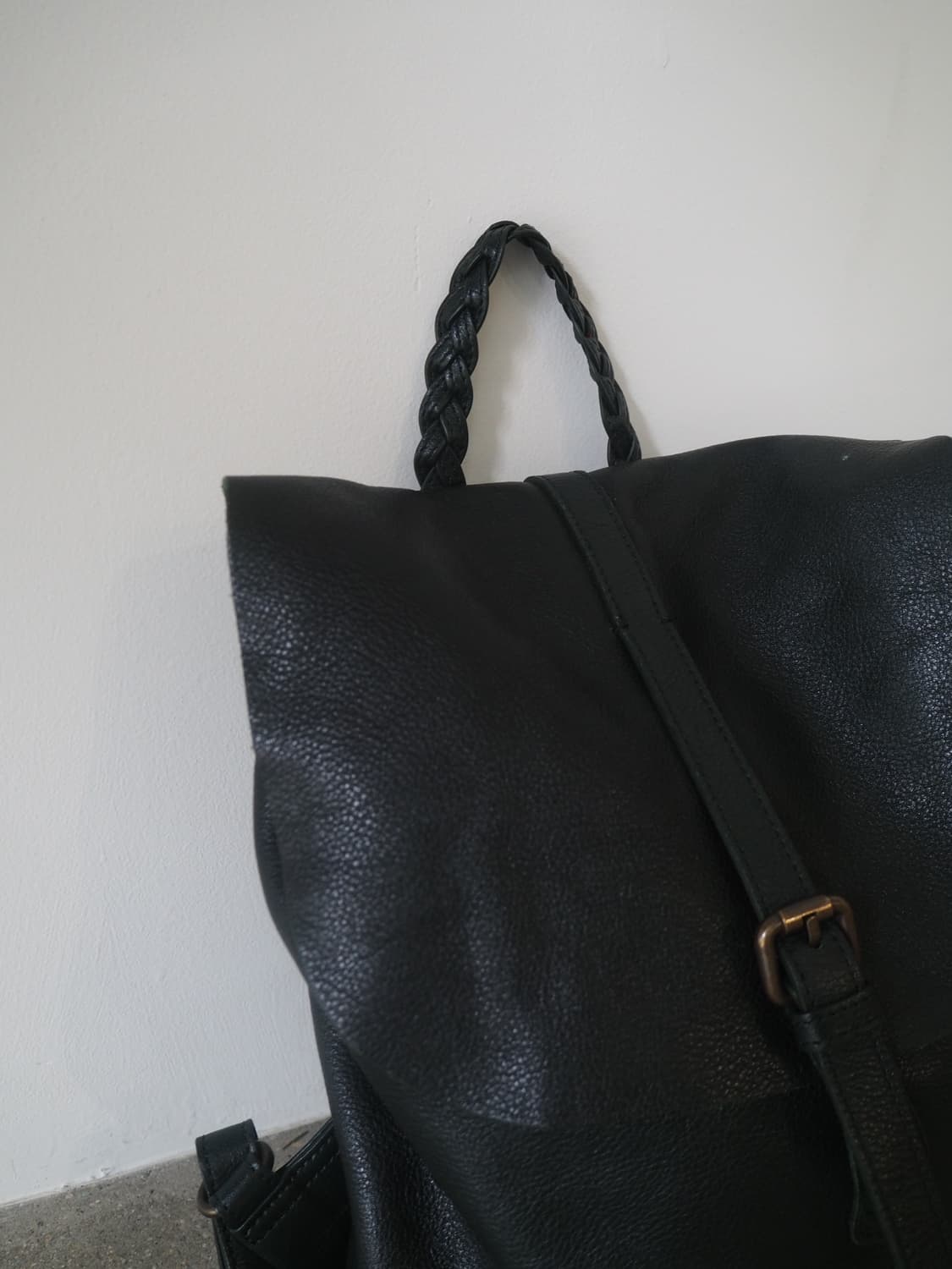 vintage leather backpack  상품이미지2