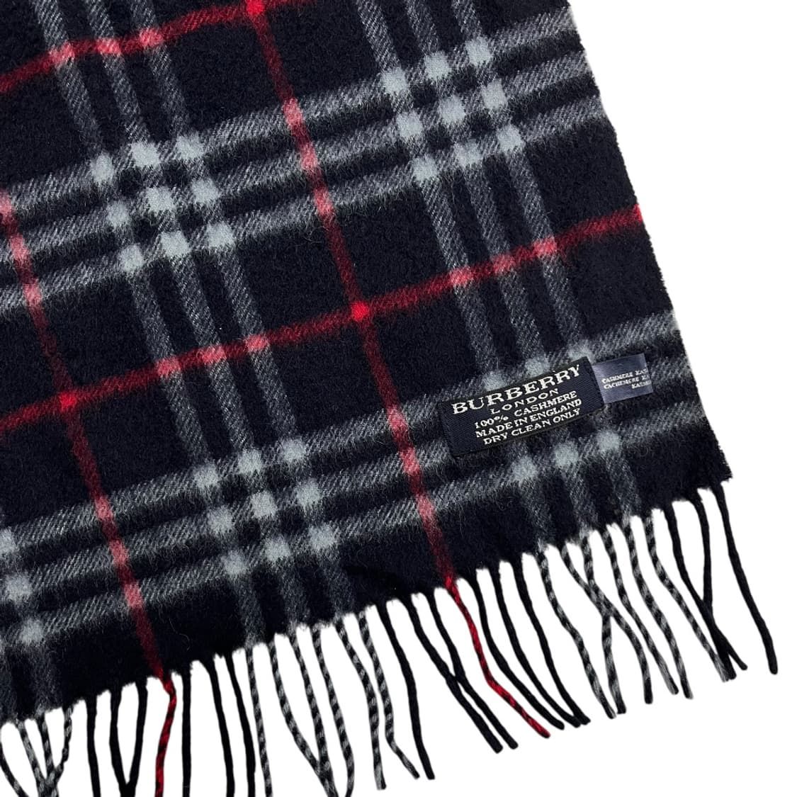 버버리 네이비 노바체크 캐시미어 네이비 머플러 상품이미지5