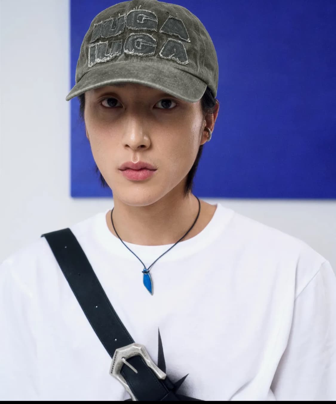 이우가마카라스 Washed Patch Ball Cap (Khaki) 상품이미지3