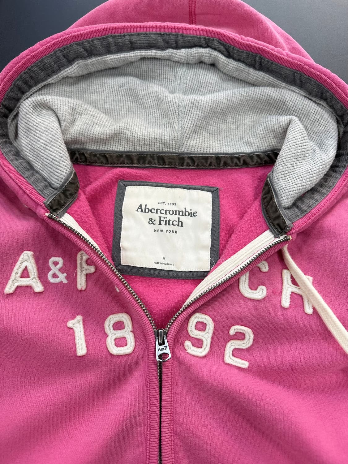 아베크롬비 후드집업 핑크 상품이미지7